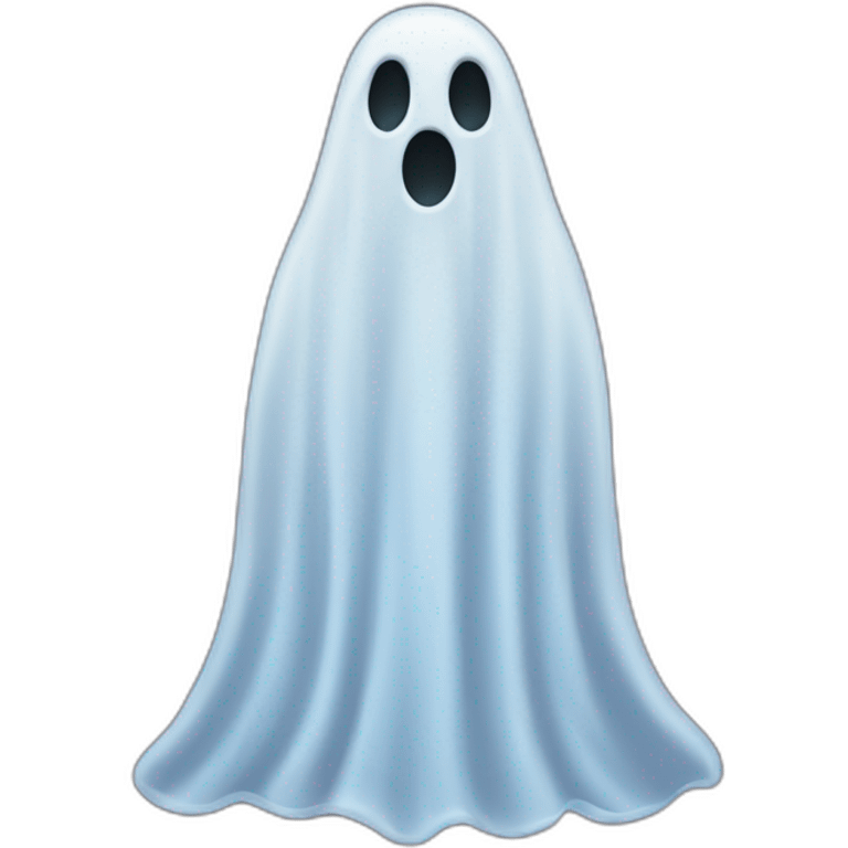 ghost from the back  emoji