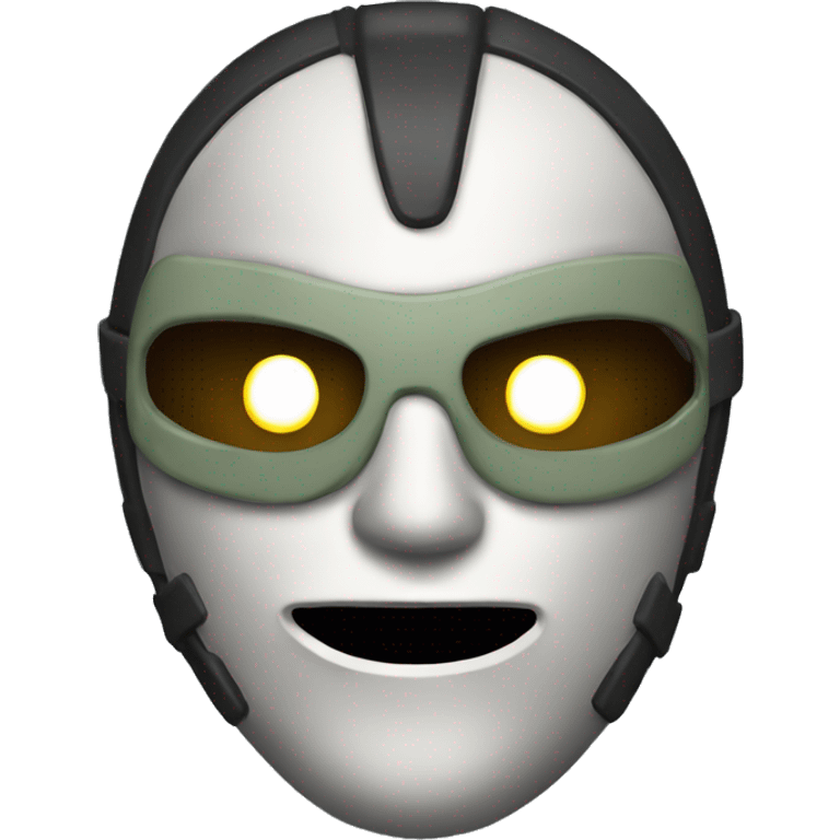 Mask mercenary  emoji