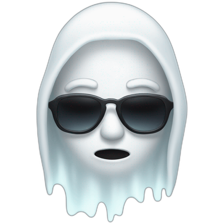 ghost with sunglasses emoji