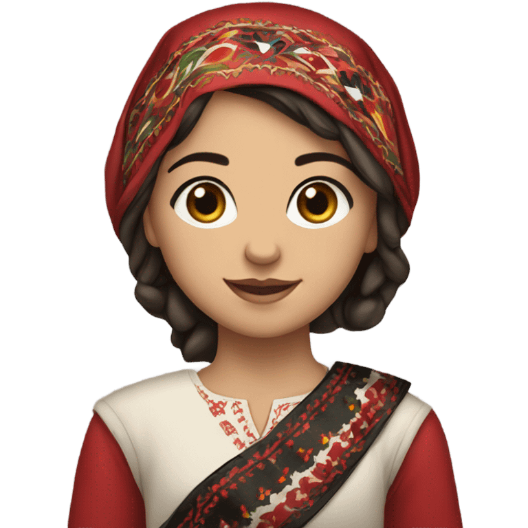 Albanian girl emoji