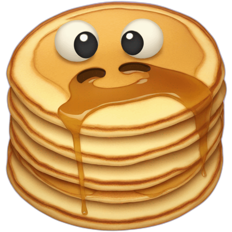 Pancake malade emoji