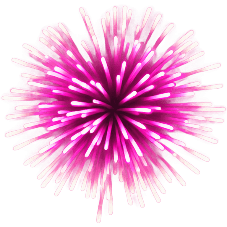 Pink fireworks  emoji