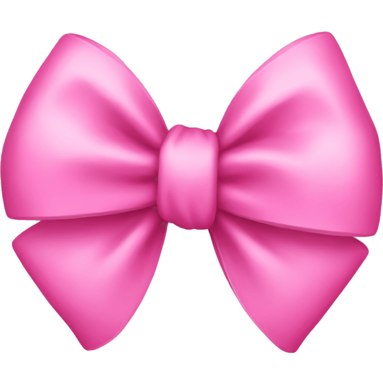 Pink bow emoji