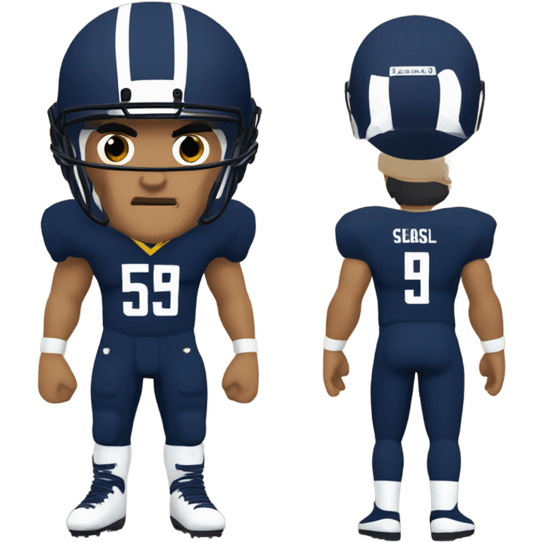 Junior Seau modern uniforms  emoji