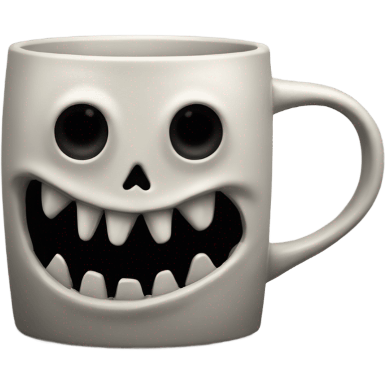 scary mug emoji