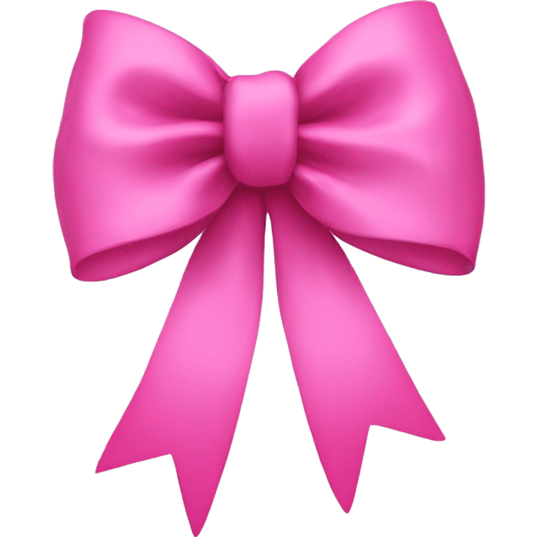 pink bow emoji