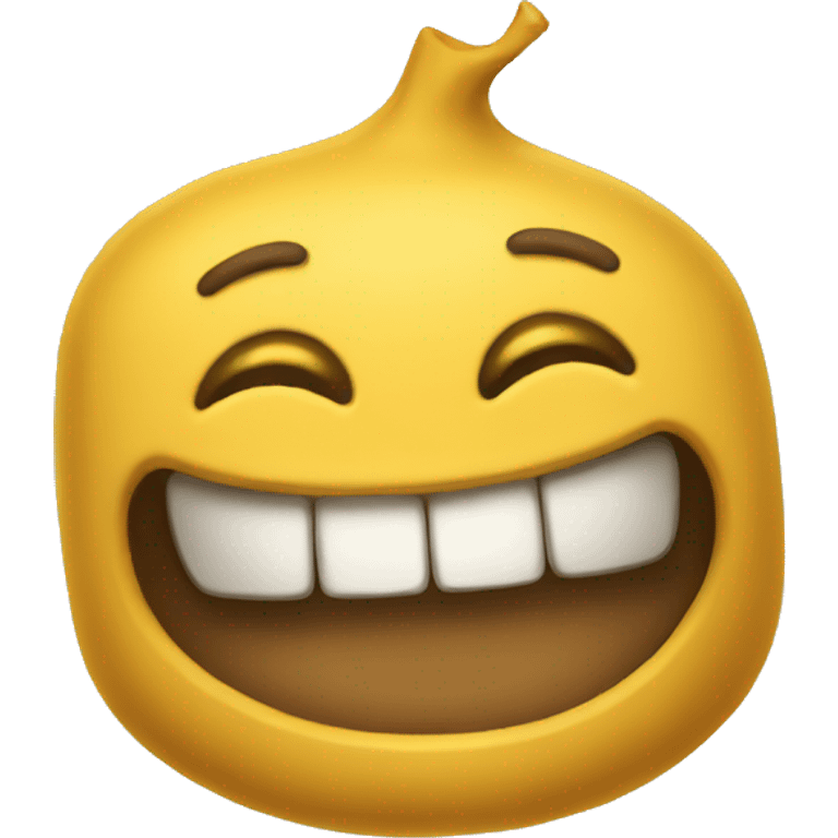 Happy mustard emoji