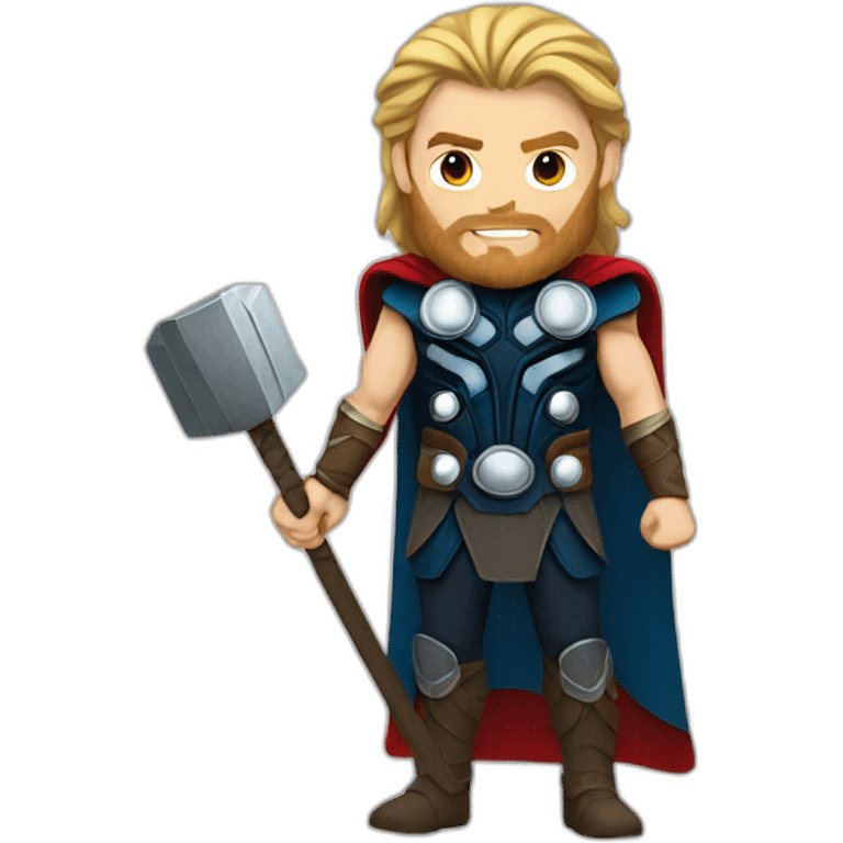 fullbody thor emoji