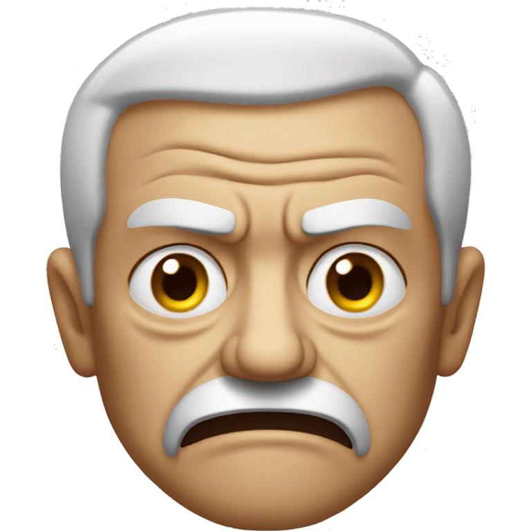 angry old man emoji