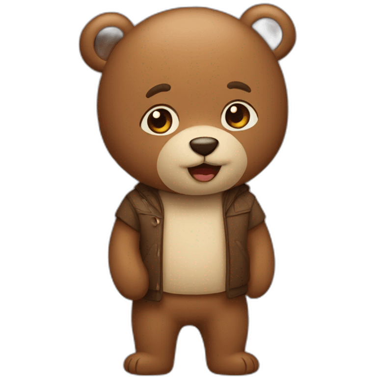 bear lover emoji