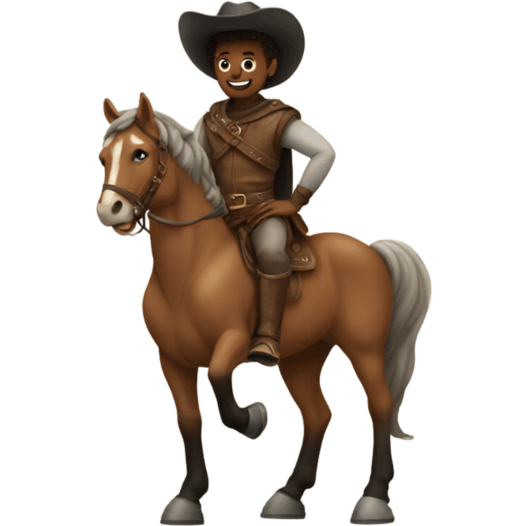 centaur wearing high boots emoji