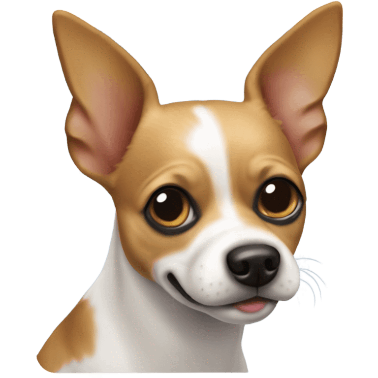 Chihuahua jack russell terrier mix pirate emoji