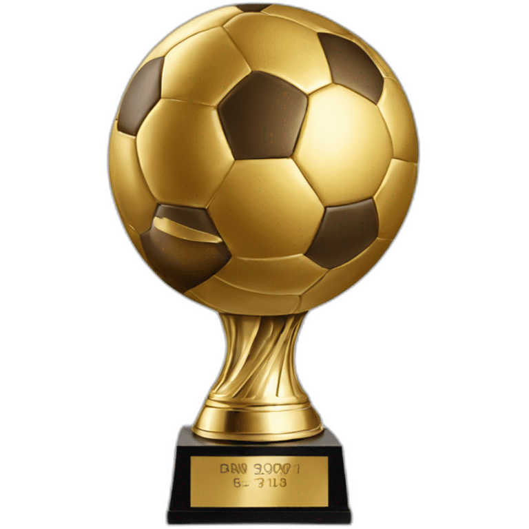 Ballon d’or trophy emoji