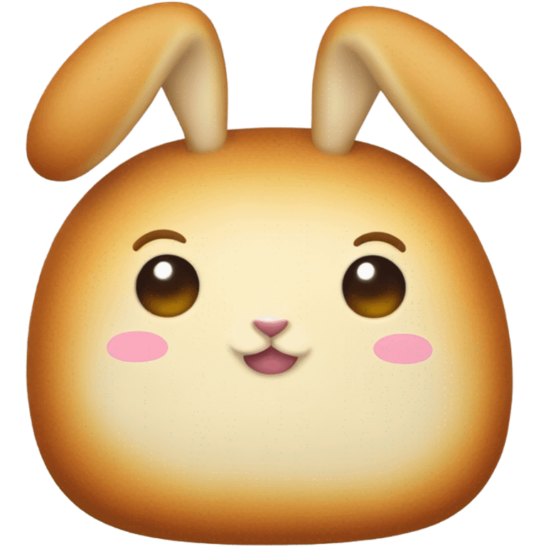 Bunny bread emoji