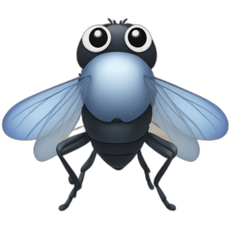 Une mouche en mignion emoji