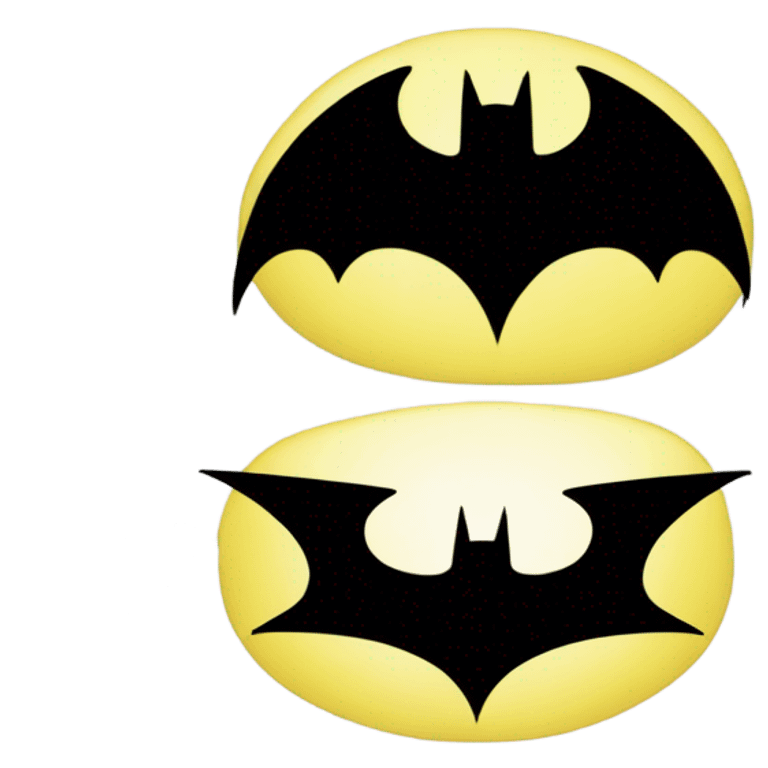 batman logo emoji