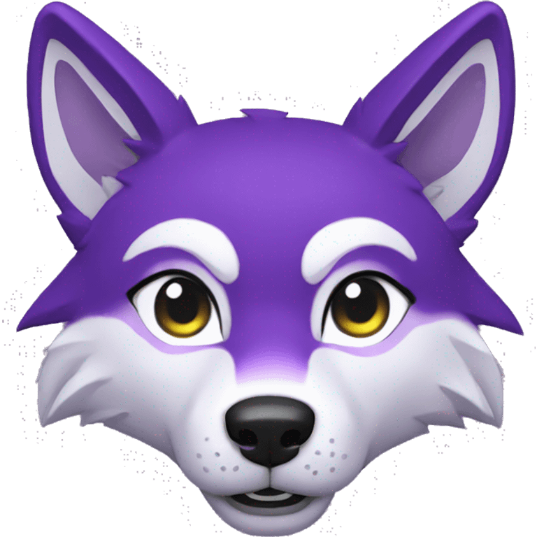 Prizma purple wolf emoji