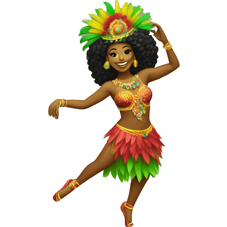 Brazilian samba funk dancer emoji