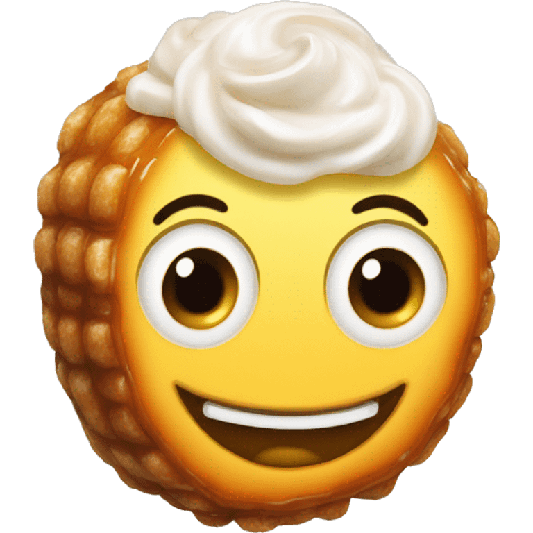 Tête brûlée bonbon  emoji