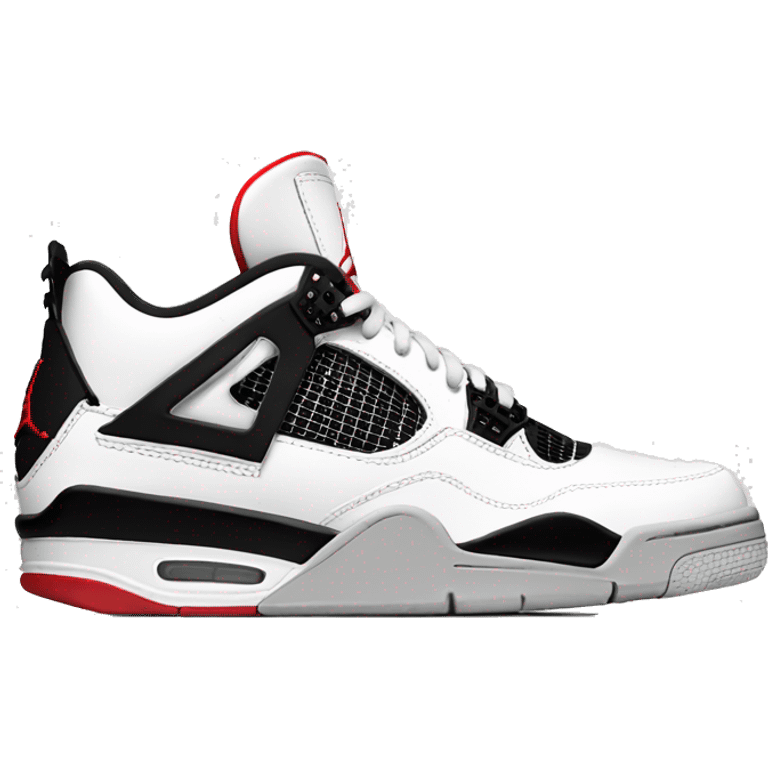 Jordan 4 White emoji