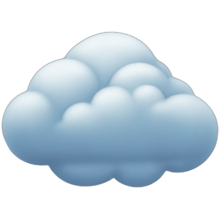 cloud thinkig emoji