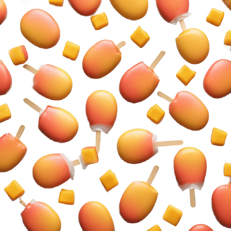 allen’s peaches and cream lollies  emoji