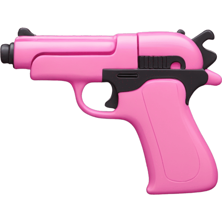 Baby pink toy gun emoji