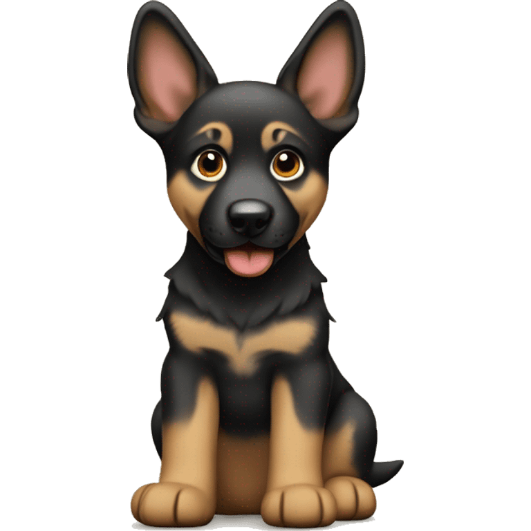 Schäferhund welpe emoji