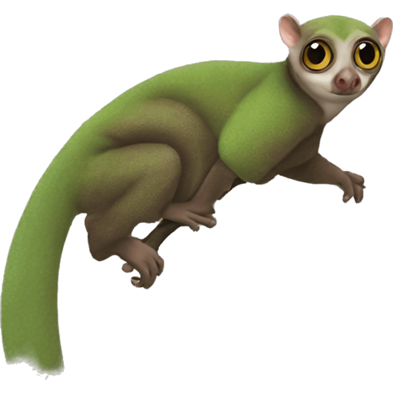 Momo the flying lemur emoji