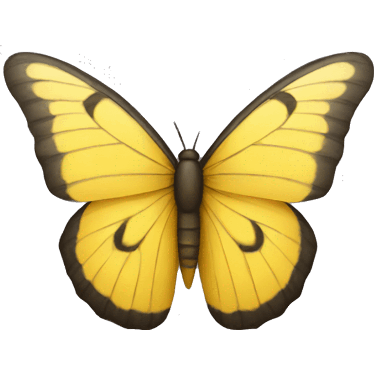 Yellow butterfly  emoji