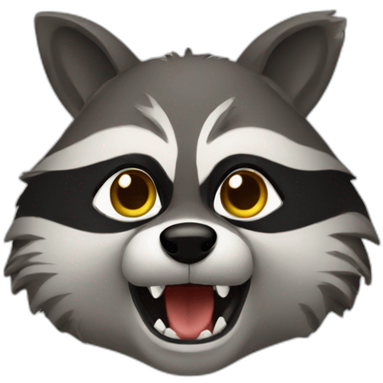 a game raccoon emoji