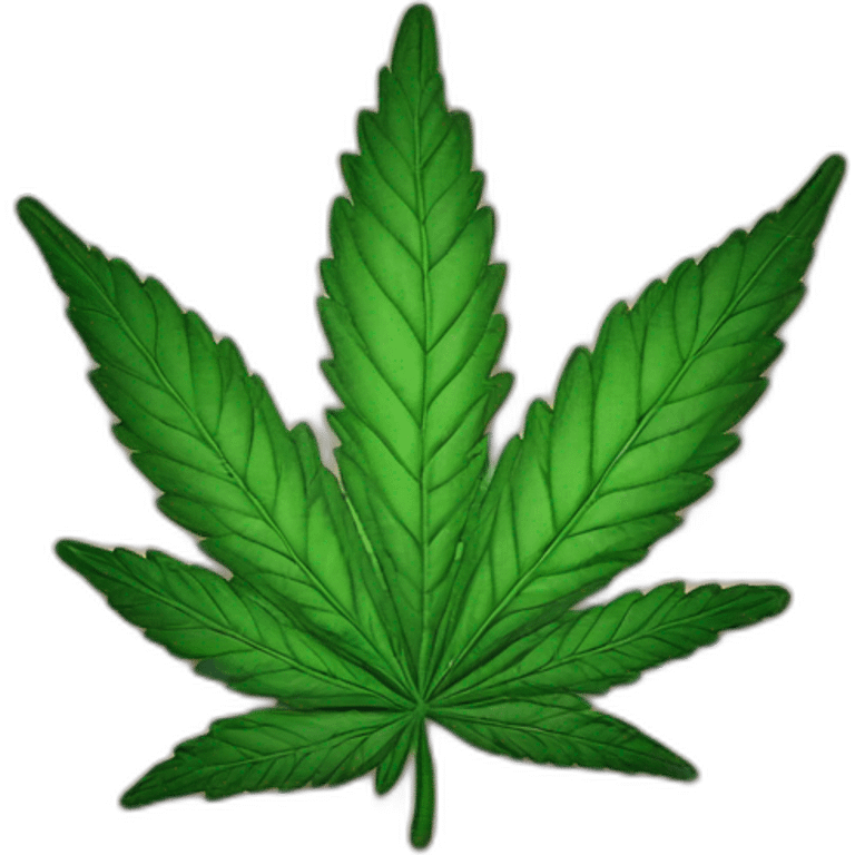 Cannabis leaf emoji