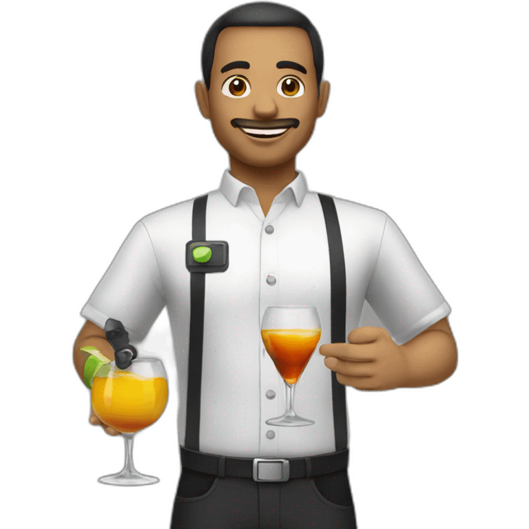 AI Bartender emoji