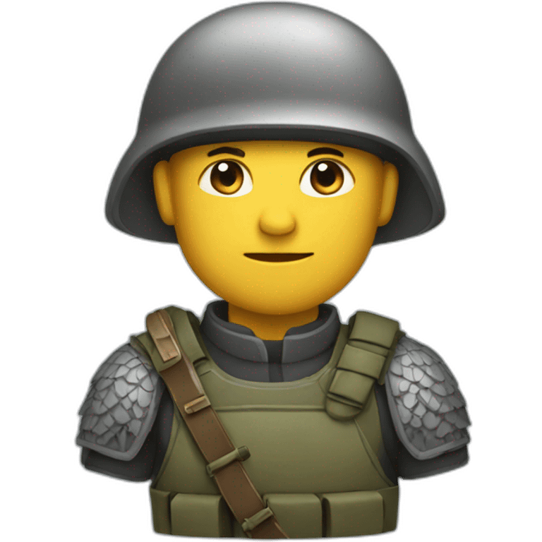 Moine soldat emoji