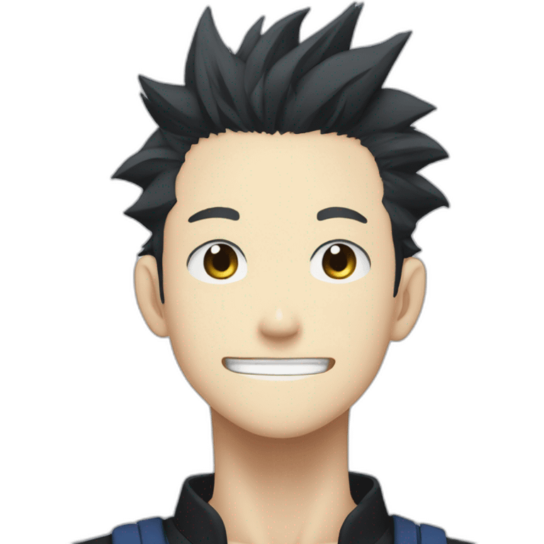 satoru face from jujutsu kaisen emoji