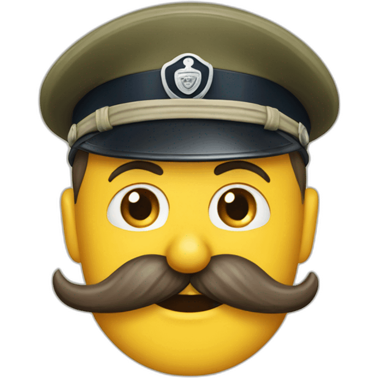 Ww2 german Toothbrush moustache emoji