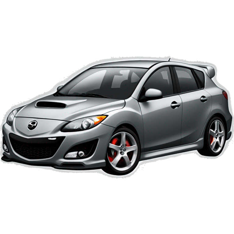 Grey 2009 Mazdaspeed 3 emoji