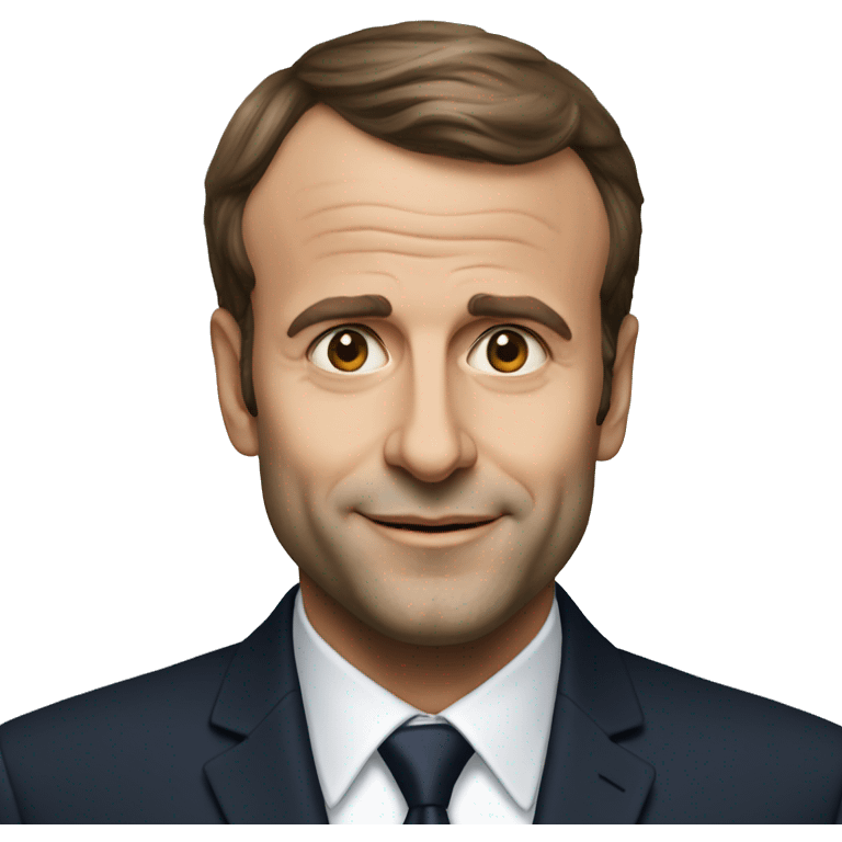 Emanuel Macron emoji