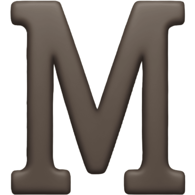 Letter M emoji