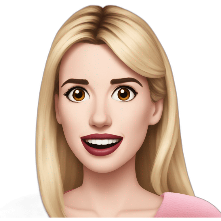 Emma roberts scream queens emoji