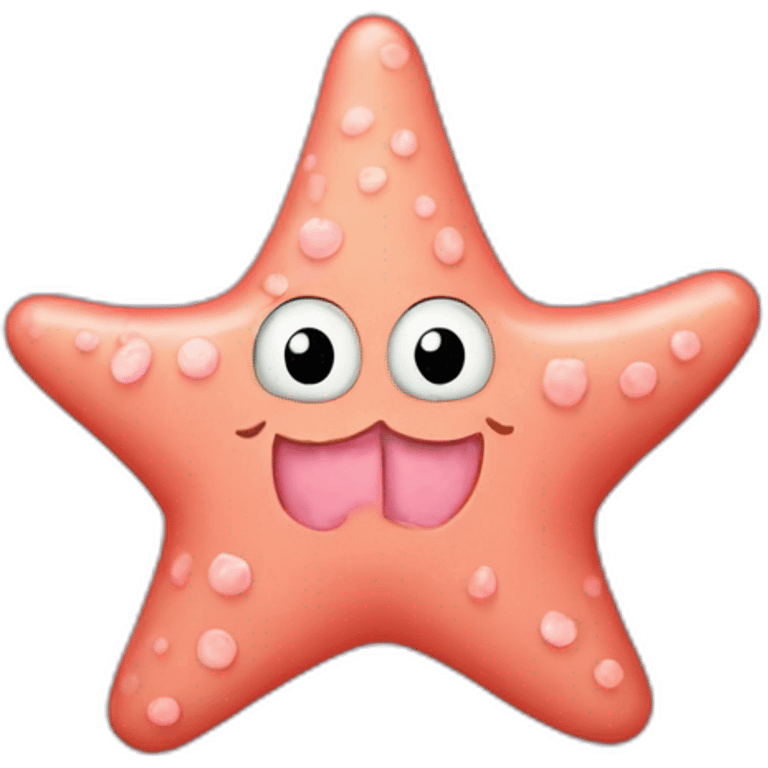 Patrick star emoji