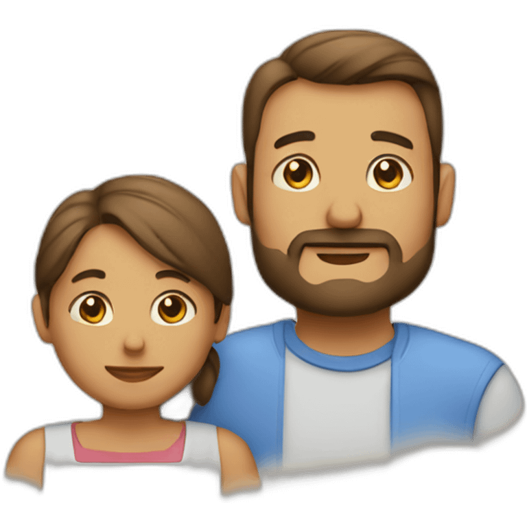 father, mother, son, daughter emoji