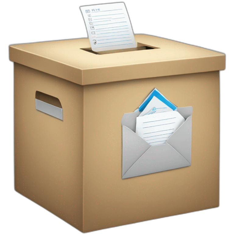 Ballot box emoji