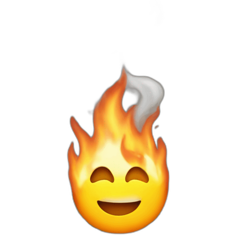 Money is burning  emoji