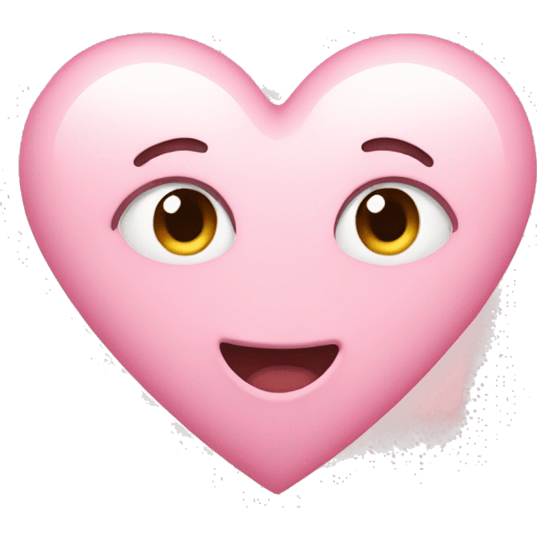 Light Pink heart emoji