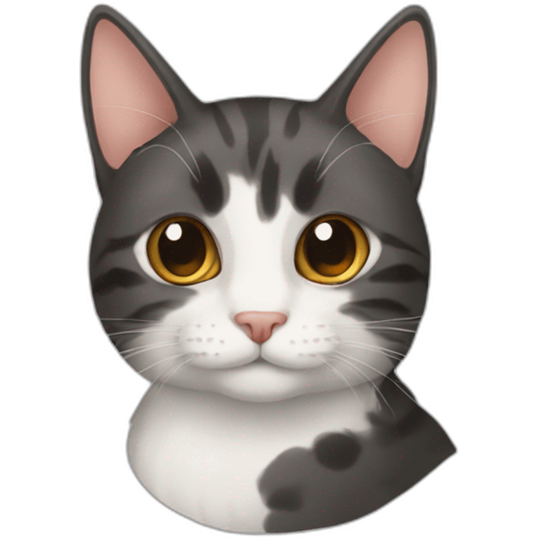 Cat and dox mix emoji