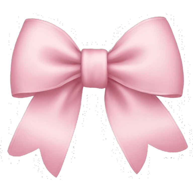 Light pink bows emoji