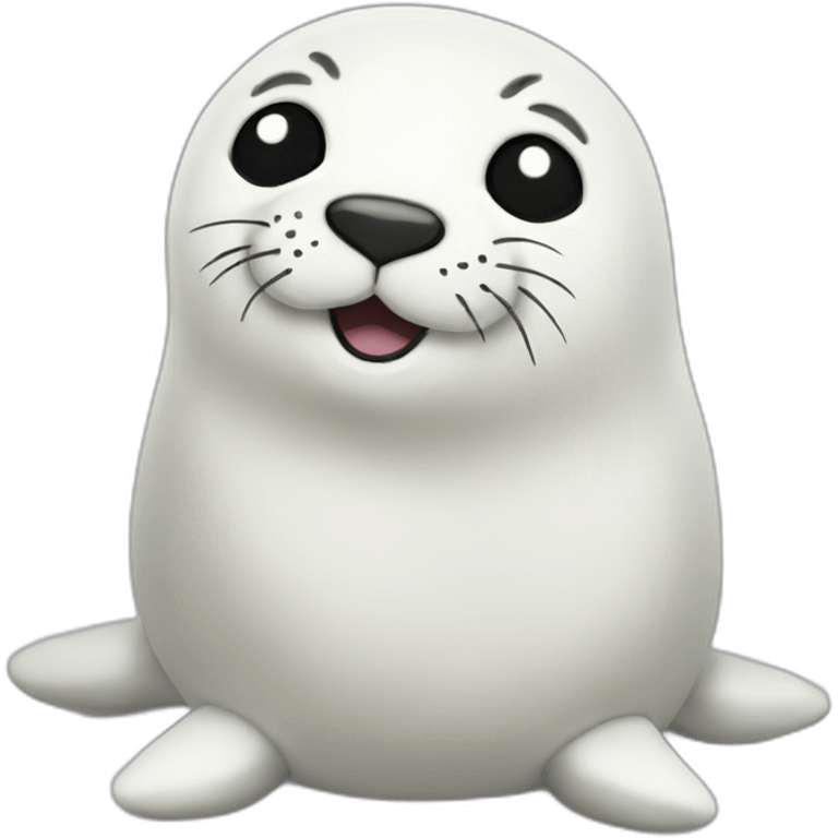 baby seal plushie emoji