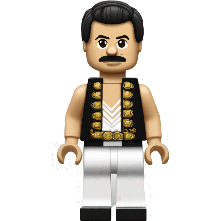 full body lego freddie mercury emoji