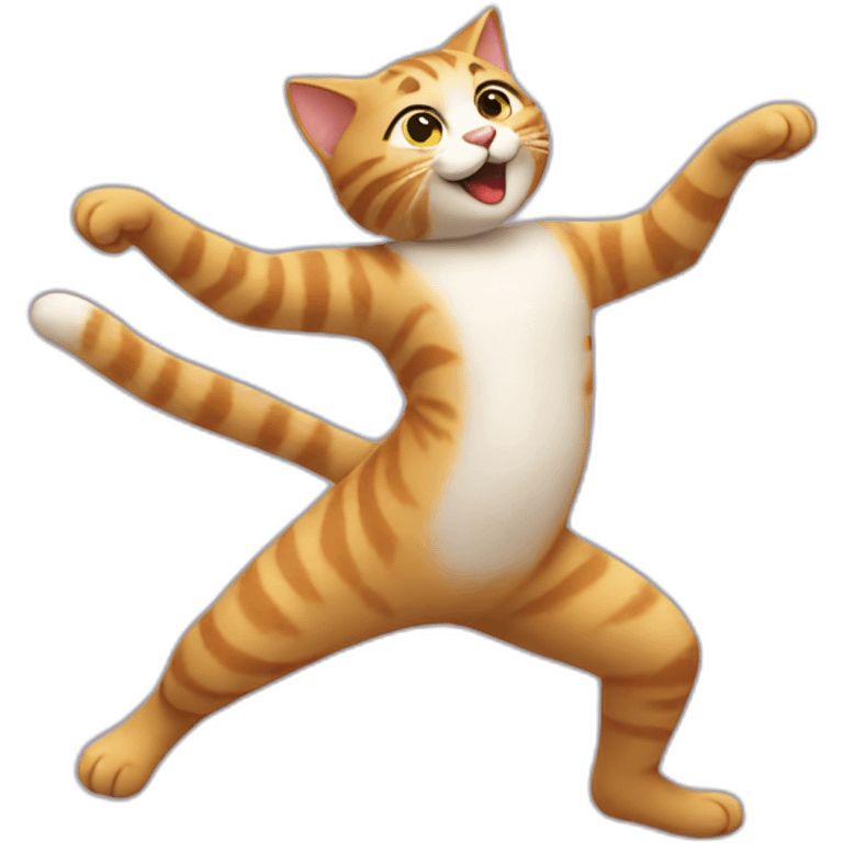 cat dancing emoji